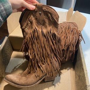 Women’s Fringe Boots